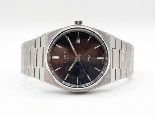 Swiss Made Men's Watch with Stainless Steel Bracelet & Date Window