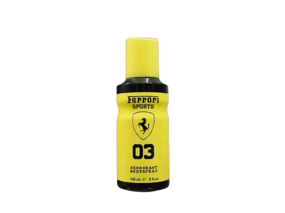Sports 04 Men's Deodorant Body Spray – 150ml
